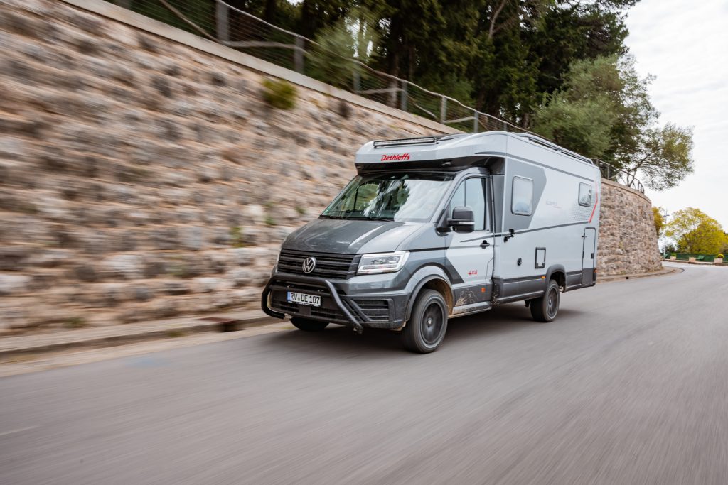 Explore the Dethleffs Globebus Performance 4x4 Motorhome in NZ